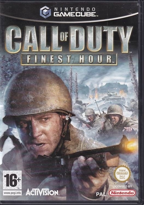 Call of Duty Finest Hour - GameCube (B Grade) (Genbrug)